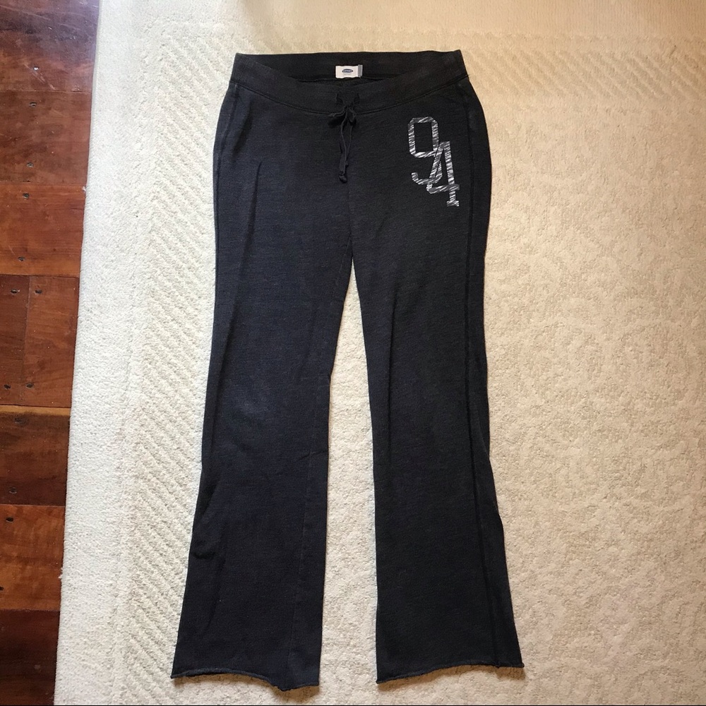 Dark Grey Flare Cut Old Navy Sweatpants